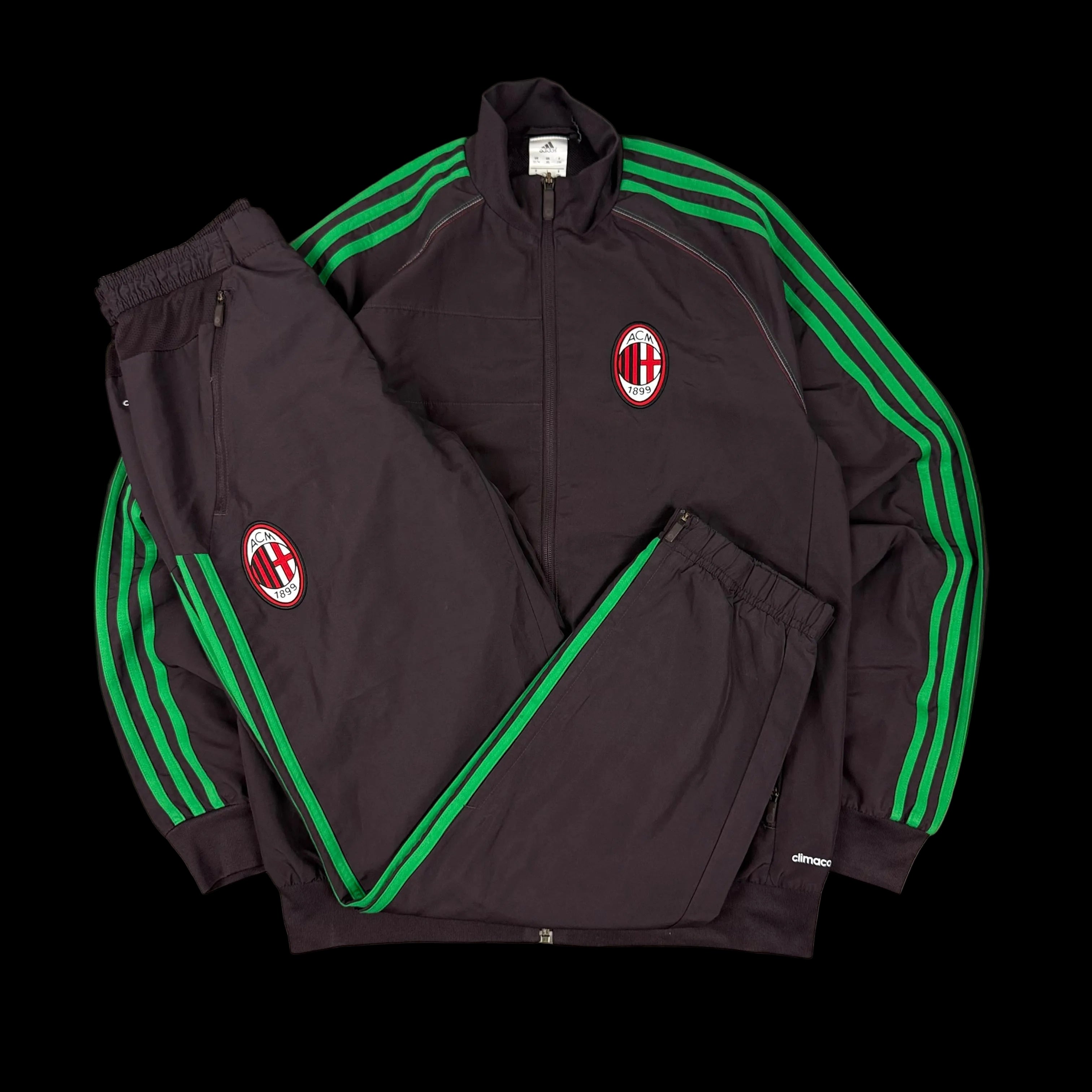 Adidas AC Milan Vintage Tracksuit (XS)